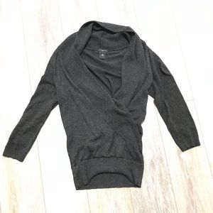 ANN TAYLOR LAYOVER COLLARED SWEATER